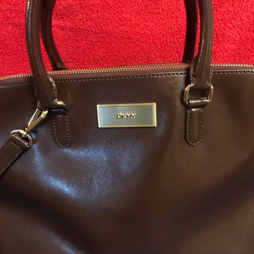 BROWN DKNY PURSE